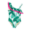 SHADE CRITTERS PALM PRINT SWIMSUIT 5-6 YEARS