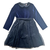 IL GUFO TULLE AND VELVET DRESS 8 YEARS