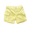 GUCCI YELLOW SHORTS 3-6 MONTHS