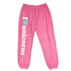 CHASER PINK ‘I LOVE UNICORNS’ TROUSERS 6 YEARS